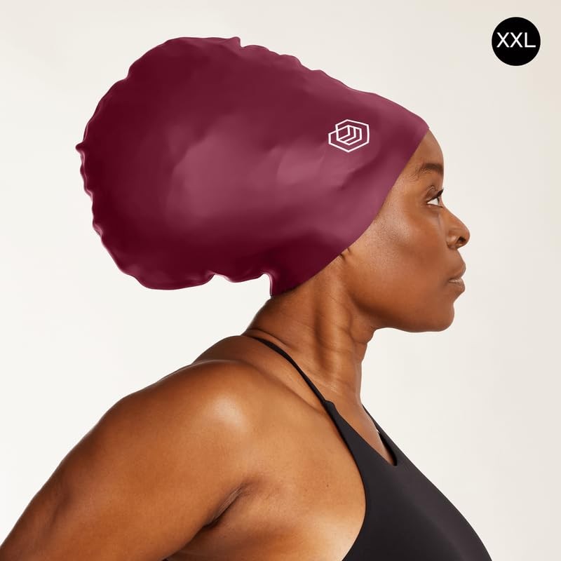 SOUL CAP – Badekappe/Schwimmkappe/Bademütze/Duschhaube für langes Haar | für langes,