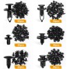 200Pcs Bumper Clips Retainer Auto Car Rivets Fastener Fender Push