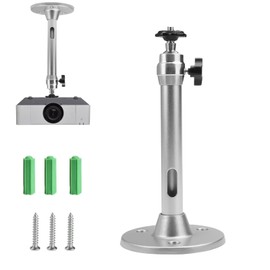 vcsjw Projector Mount, Universal Projector Ceiling Mount, Aluminium Alloy Ceiling Mount, Projector Wall Mount, Ceiling Mount for Wall Ceiling Projector Camcorder