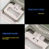 Adjustable Grip Strength Tester Digital Dynamometer Grip Strengthener for Sports