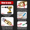 Wire Stripper for Drill,Wire Twister Tool for Drill,2024 Wire Wtripping