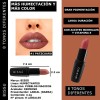 Labial Bissu Humectantes Tonos Nude Cafe 8 Piezas