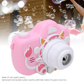 Bubble Camera, Practical Outdoor Sports Bubbler Maker One Key Automatic Bubble Braces Design Plastic Material for Outdoor