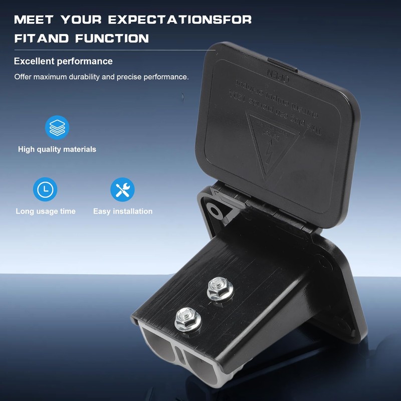 GNXfixt 120A Flush-Mounted Mounting Frame with Cover Plug, Panel Base
