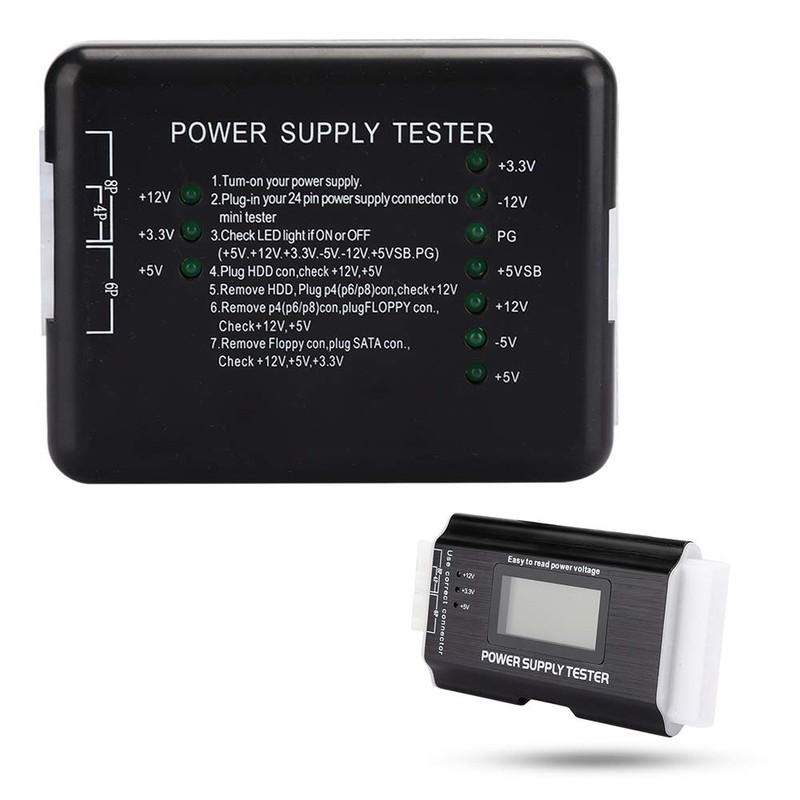 Computer Power Supply Tester, ATX BTX ITX TFX PC Power