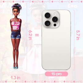 PainZieteg Magnetic Dress Up Dolls, Magnetic Princess Dress Up Paper Dolls, Magnetic Dress Up Dolls for Girls Ages 4-7 Learning Created Imagine Set Birthday Gift (Eva)