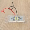 KUAFU Universal License Plate LED Light For Roll Pan Bumper
