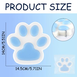 AYNKH Cat Paw Squishy Toy,New Cat Blue Squeeze Foot Toy,FuFu Squishys,Taba Squishy Paws,Stress Reducing Focus Increasing,Taba Squishys Kit,Teens,Adults,Gift Oversized