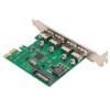 USB3.0 Expansion Card 5Gbps Transmission VIA Chip 4 Ports Enclosed