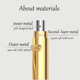 YURZA Gold Initial Rings for Women Non Tarnish Thumb Rings for Teen 14K Gold plated for Women (W, 8)