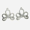 40PC Antique Silver Spray Charms Pendants for Jewelry Bracelet Necklace