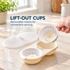 Microwave Egg Poacher for Quick Breakfasts – Double-Cup PP Egg