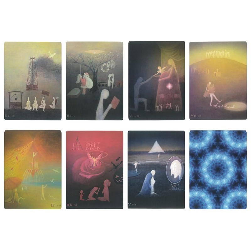 Savian Astrology Oracle | Fumizuki Ruby | 72 Cards, 100p