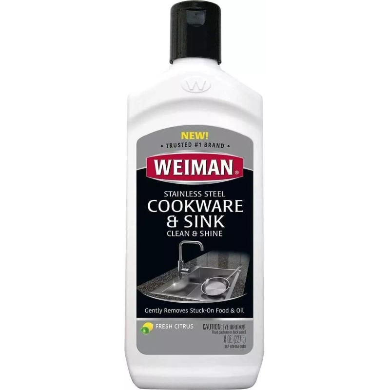weiman (2) Weiman Stainless Steel Sink Cleaner and Polish -