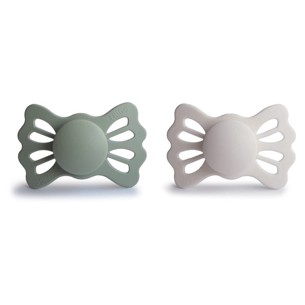 FRIGG Lucky Symmetrical SilkySoft Silicone Baby Pacifier | Made in