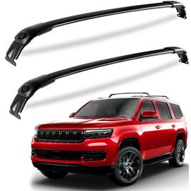 KINGGERI Roof Rack Cross Bars Compatible with Jeep Wagoneer & Grand Wagoneer & Wagoneer L & Grand Wagoneer L 2022 2023 2024 2025, Heavy Duty Aluminum Roof Rails