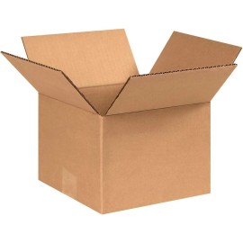 Aviditi 8 x 8 x 6 Shipping Boxes Moving Boxes Corrugated Kraft 25/Bundle 25/Pack