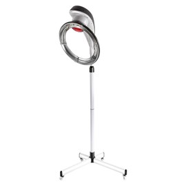 RustyVioum Stand Hair Dryer, 3 in 1 Professional Orbiting Rotating Hair Processor Hair Dyeing 80℃/176℉ Adjustable, Salon Drying Perming Machine 950W, Grey