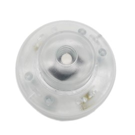 Foot Switch Transparent for Round Cable 250 V/1 A Cord Switch Foot Pedal Switch Diameter 62 x 40