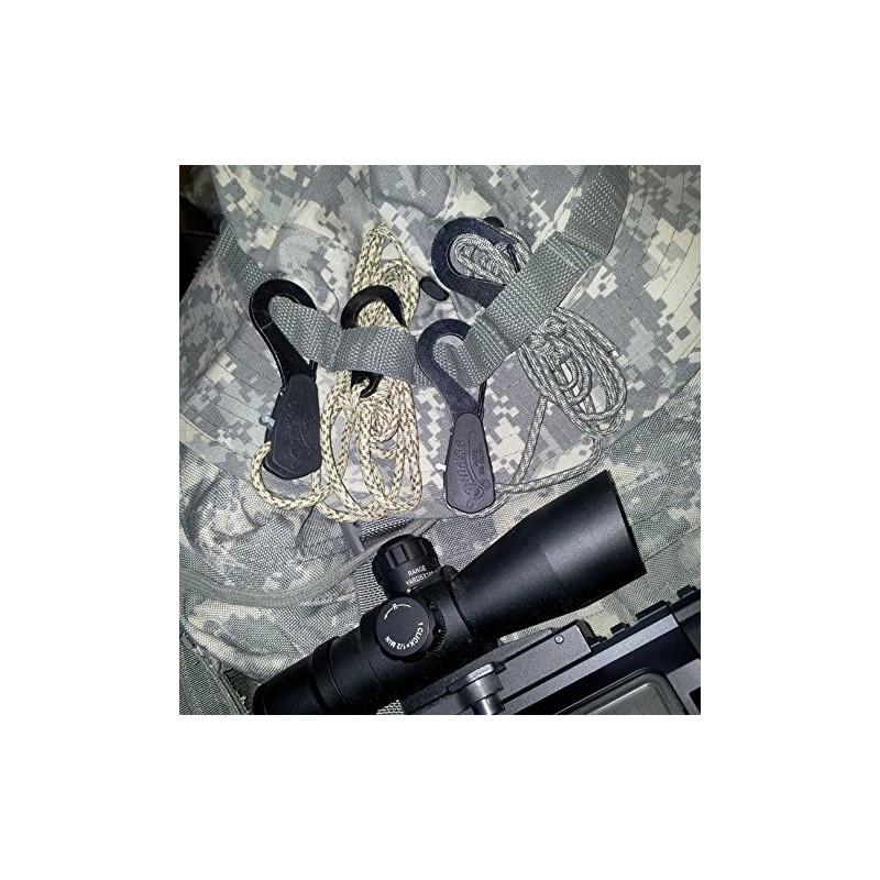 550 Paracord Military Quickie Tie-Down (2pk)