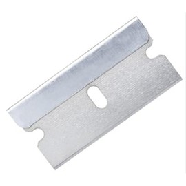 100 Count 65MN .012 Single Edge Steel Razor Blades - Pack of (1)