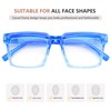 Eyekepper - Gafas de lectura para mujer, Azul / Patchwork