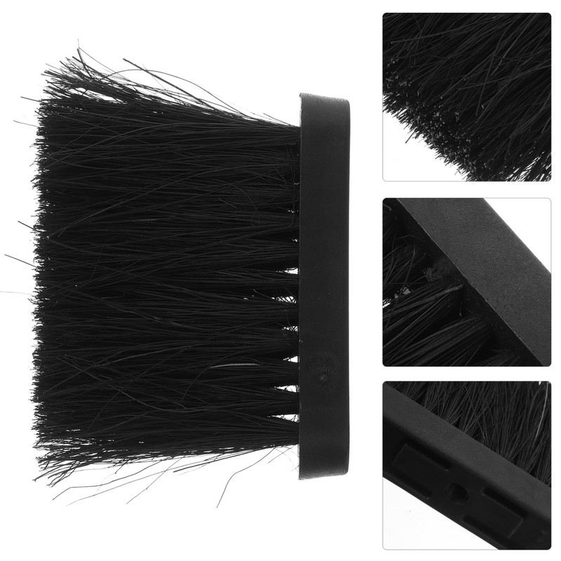 LABRIMP 2pcs Fireplace Cleaning Brush Head Replacement for Efficient Ash