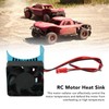 Motor Heat Sink Aluminum Alloy Stable Efficient Temperature Control Cooling