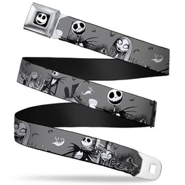 Buckle-Down Seatbelt Belt Nightmare Before Christmas XL