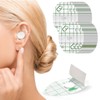 IBXWMNG 80 x Baby Ear Waterproof Stickers, Ultra Thin Transparent