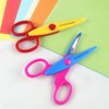 KUUQA 6 Pcs Kids Safety Scissors Art Craft Scissors Set