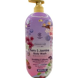 Complexion Boutik Cherry & Jasmine Body Wash, Nourishing & Softening with Hyaluronic Acid, 33.8 fl oz