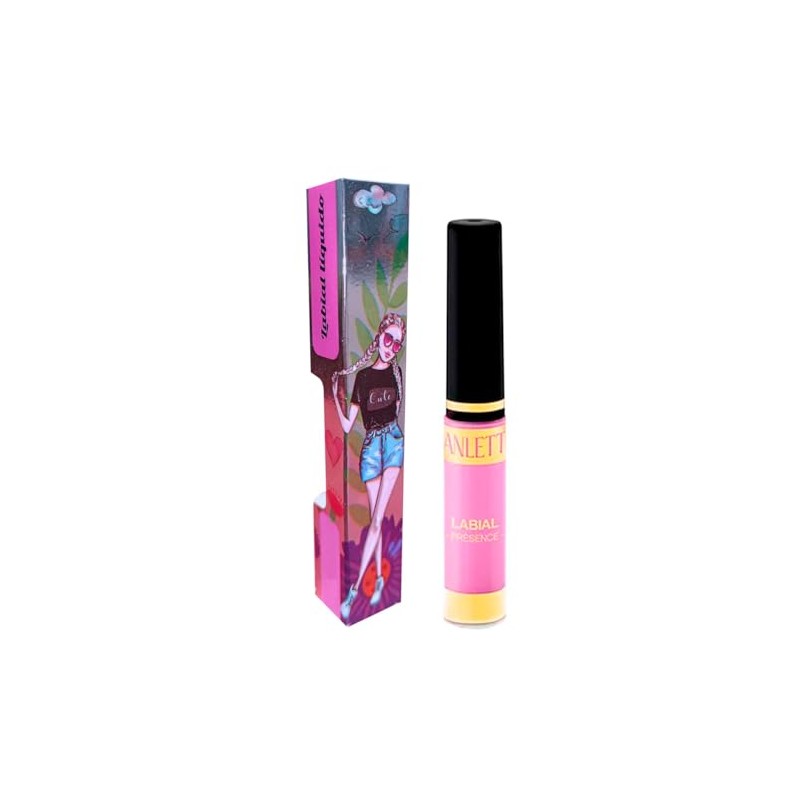Kit labial indeleble Anlett con 6 piezas #2 multicolor cont.