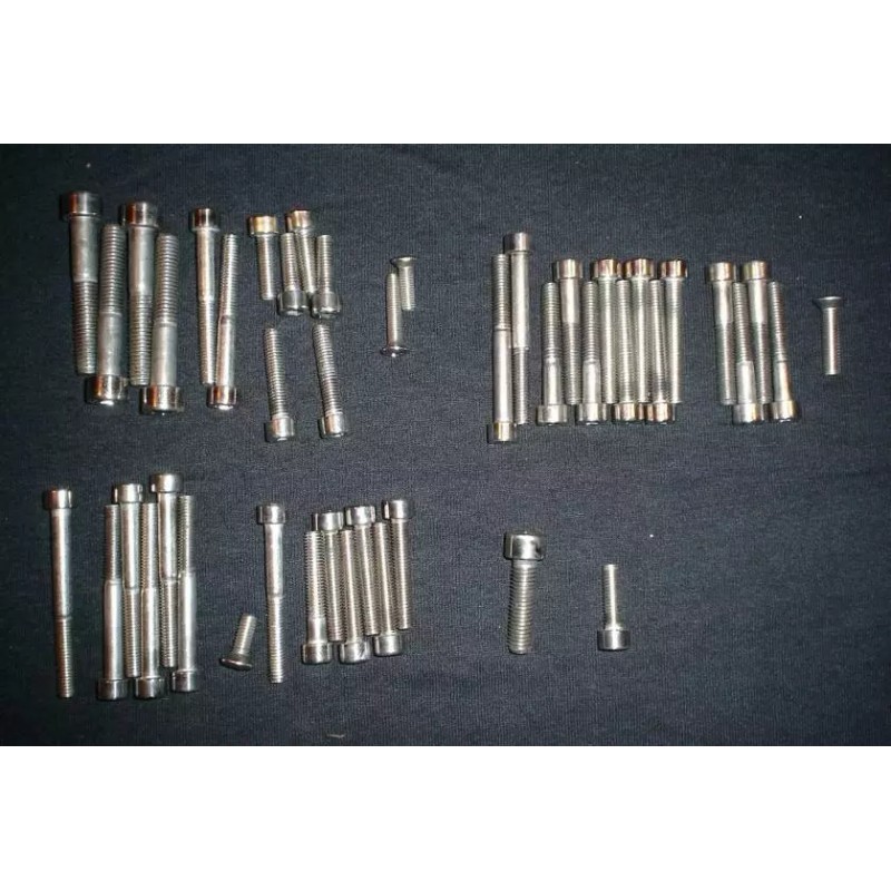 Stainless Cycle Honda Xl250 1972-1976 Stainless Bolt Kit Engine Set