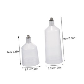 FRCOLOR 2pcs Nano Facial Mist Sprayer Bottles for Hydrating Replenishment Device for Womens Beauty Transparent Portable Face Moisturizing Tool for Daily Skincare and Refreshing