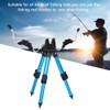 Foldable Multipurpose Fishing Rod Bracket Tripod Beach Long Range Aluminum