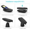 VOMENC Fishfinder Protective Case Silicone Cover Compatible with Garmin Striker