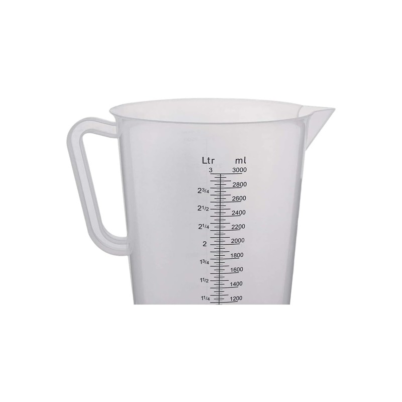 Mtate Trimatsu SUNNEX MTI Polypropylene Measuring Cup 3.0L Made from