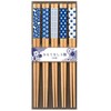SUNLIFE Chopsticks Set of 5 Pairs for Guests 8.9 inches