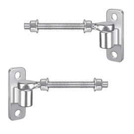 2 Pack 8'' J Bolt Gate Hinge, Heavy Duty 304 Stainless Steel Hinge for Chain Link & Farm Gates