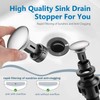 HURRAN 8 Inch Bathroom Sink Faucet, 3 Hole Widespread Bathroom