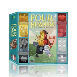 Four Humours - The Board Game for Plague Doctors and Medieval Psychologists by Adam's Apple Games | A Unique Experience for Strategy and Deduction Players. Ages 10 and Up