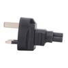 to IEC320 C5 Power Adapter 3 Prong Male to C5