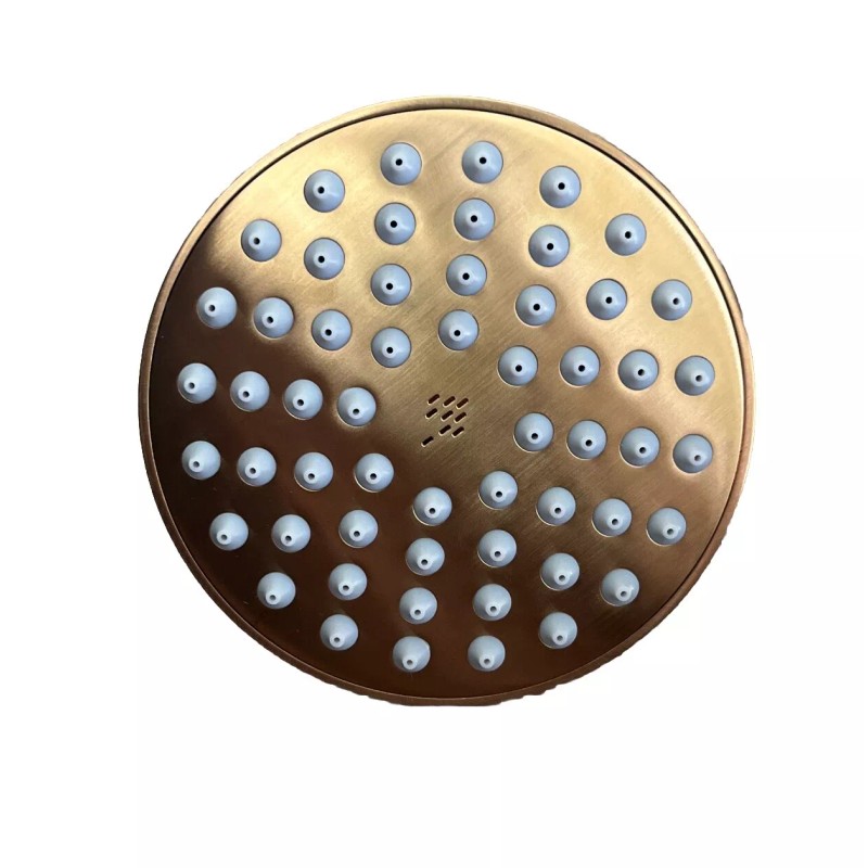Symmons Duro 4" Shower Head – Brushed Bronze, Single Mode,