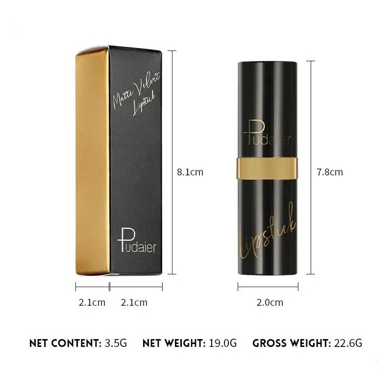 Set De Brillo Labial De Terciopelo Mate Y Antimanchas, 10