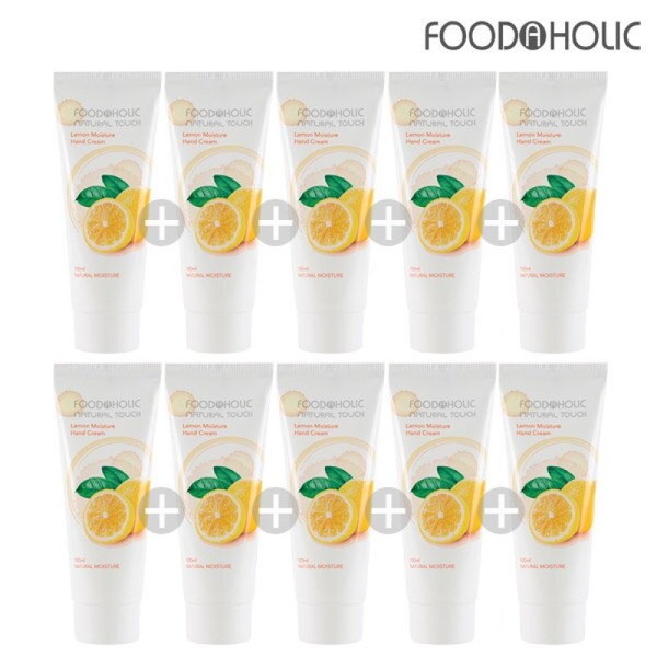 (10 pieces) Lemon Moisture Hand Cream 100ml / (10개) 레몬