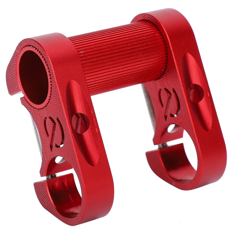 Bicycle Double Stem Riser 25.4MM Folding Bike Aluminium Alloy Adjustable