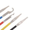 Electronic Opening Repair Spudger Kit, 5 in 1 Metal Pry
