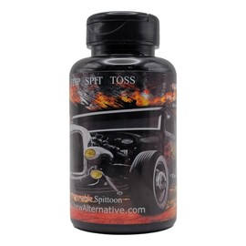 DC Crafts Nation Mud Bud Disposable Spittoon Portable Spill Proof Travel Spit Bottle - Hot Rod