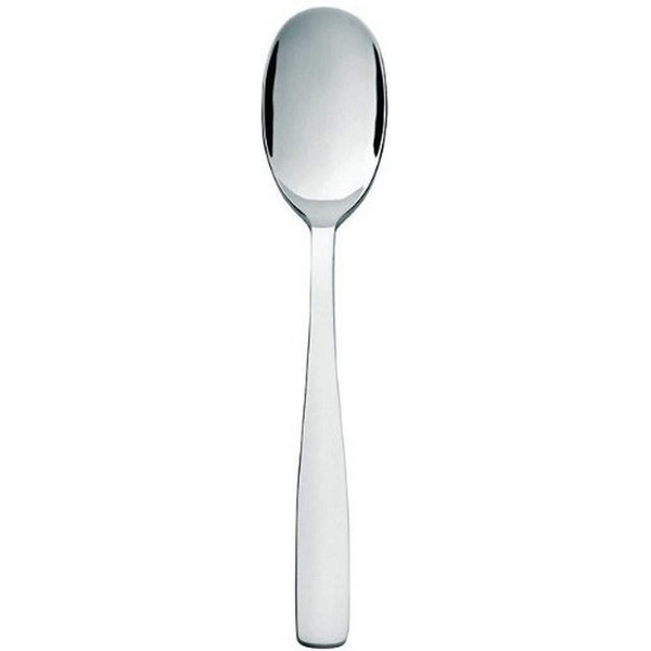 A Di Alessi"Knifeforkspoon" 5-Inch Coffee Spoon, Mirror Polish, Set of 6